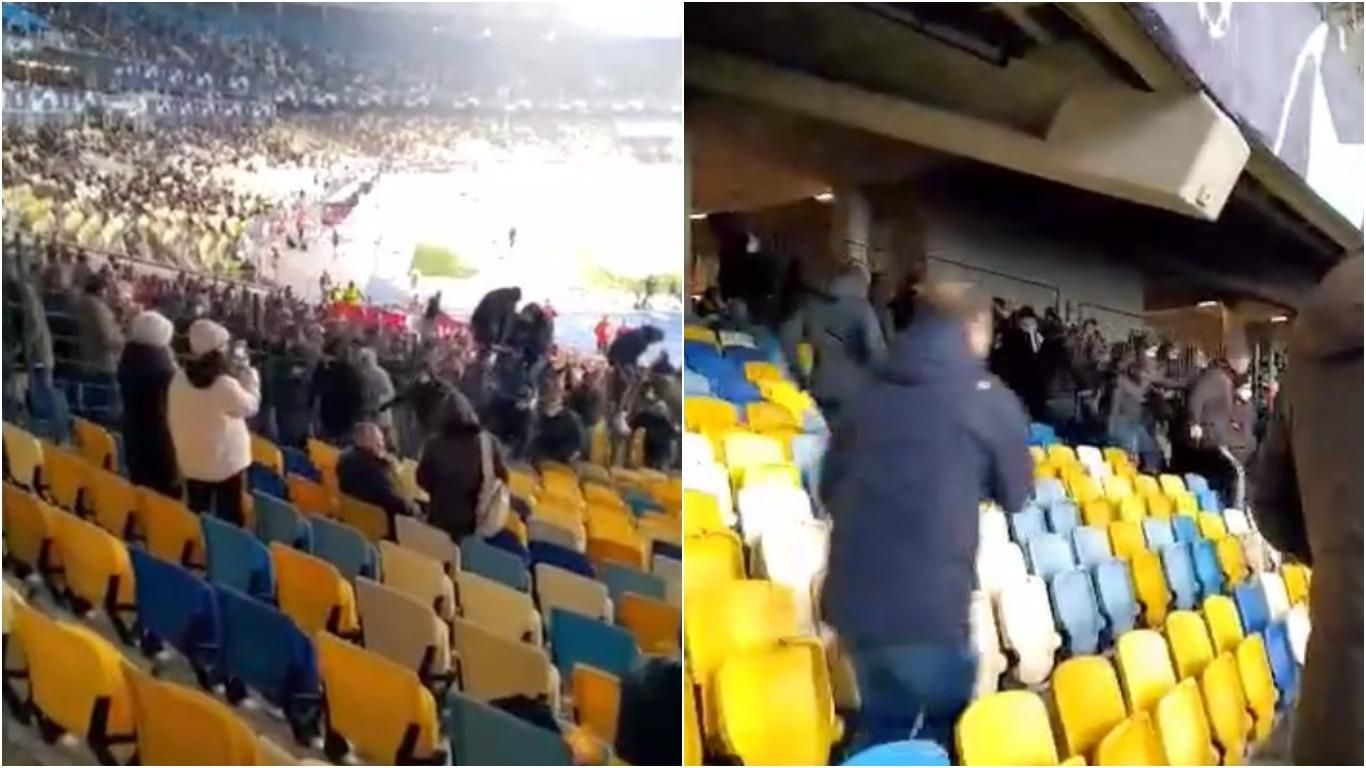 Гаряче не лише на полі: фани влаштували сутички під час матчу ЛЧ між Динамо та Баварією - новини Динамо - Спорт 24 Гаряче не лише на полі: фани влаштували сутички під час матчу ЛЧ між Динамо та Баварією - новини Динамо - Спорт 24