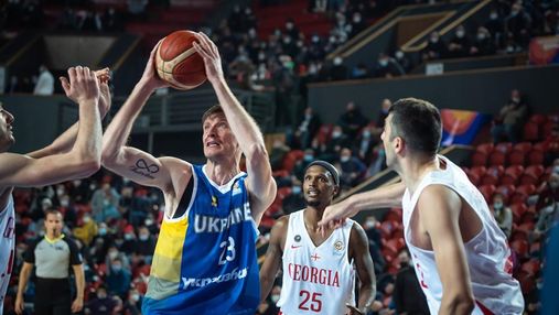 Україна програла у першому матчі кваліфікації на чемпіонат світу-2023 з баскетболу