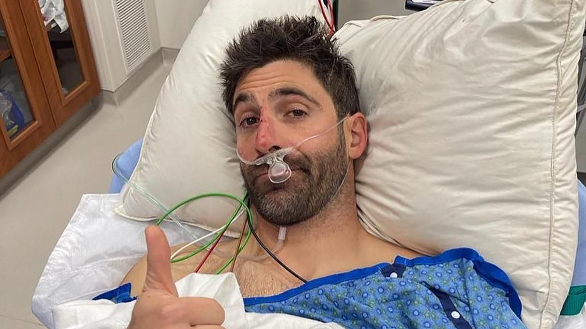 Французький лижник вилетів з траси та отримав значні травми – гілка продірявила ногу (фото 18+) - Спорт 24 Французький лижник вилетів з траси та отримав значні травми – гілка продірявила ногу (фото 18+) - Спорт 24