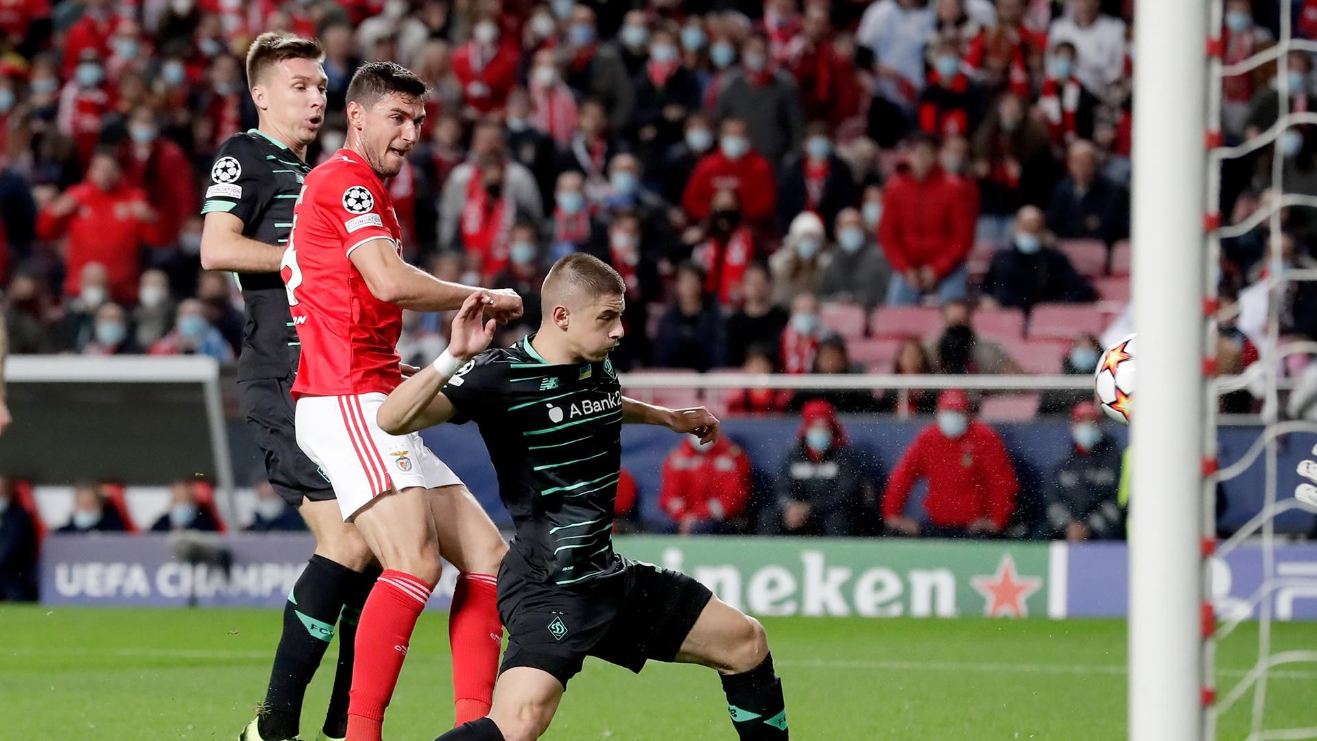 Бенфіка – Динамо: огляд та рахунок матчу 8 грудня, Ліга чемпіонів Бенфіка – Динамо: огляд та рахунок матчу 8 грудня, Ліга чемпіонів