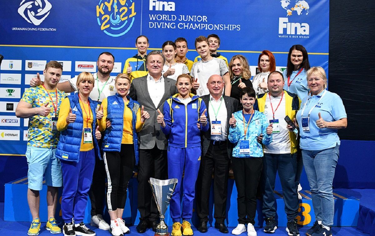 Найкращі у світі: збірна України зі стрибків у воду перемогла в медальному заліку юніорського ЧС - Спорт 24 Найкращі у світі: збірна України зі стрибків у воду перемогла в медальному заліку юніорського ЧС - Спорт 24