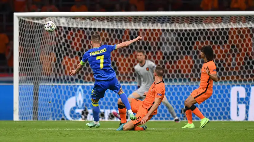 Гол Ярмоленка у ворота Нідерландів на Євро-2020 визнали найкращим в історії України: відео - Спорт 24