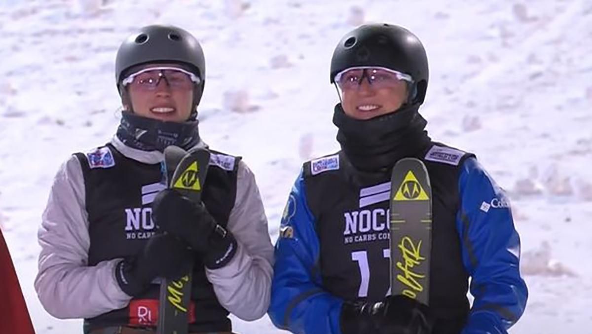 Впервые в истории сразу две украинки завоевали медали на этапе кубка мира по лыжной акробатике