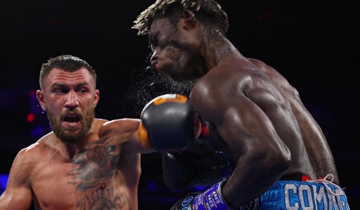 Встретился с крепким кулаком украинца: Комми уехал в больницу после боя с Ломаченко Встретился с крепким кулаком украинца: Комми уехал в больницу после боя с Ломаченко