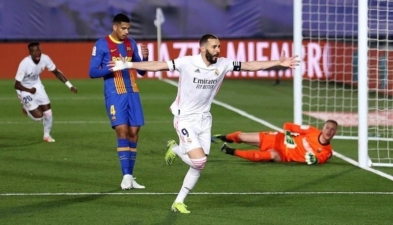 Бензема забил уникальный гол в матче с Атлетиком: победный дубль француза спас Реал