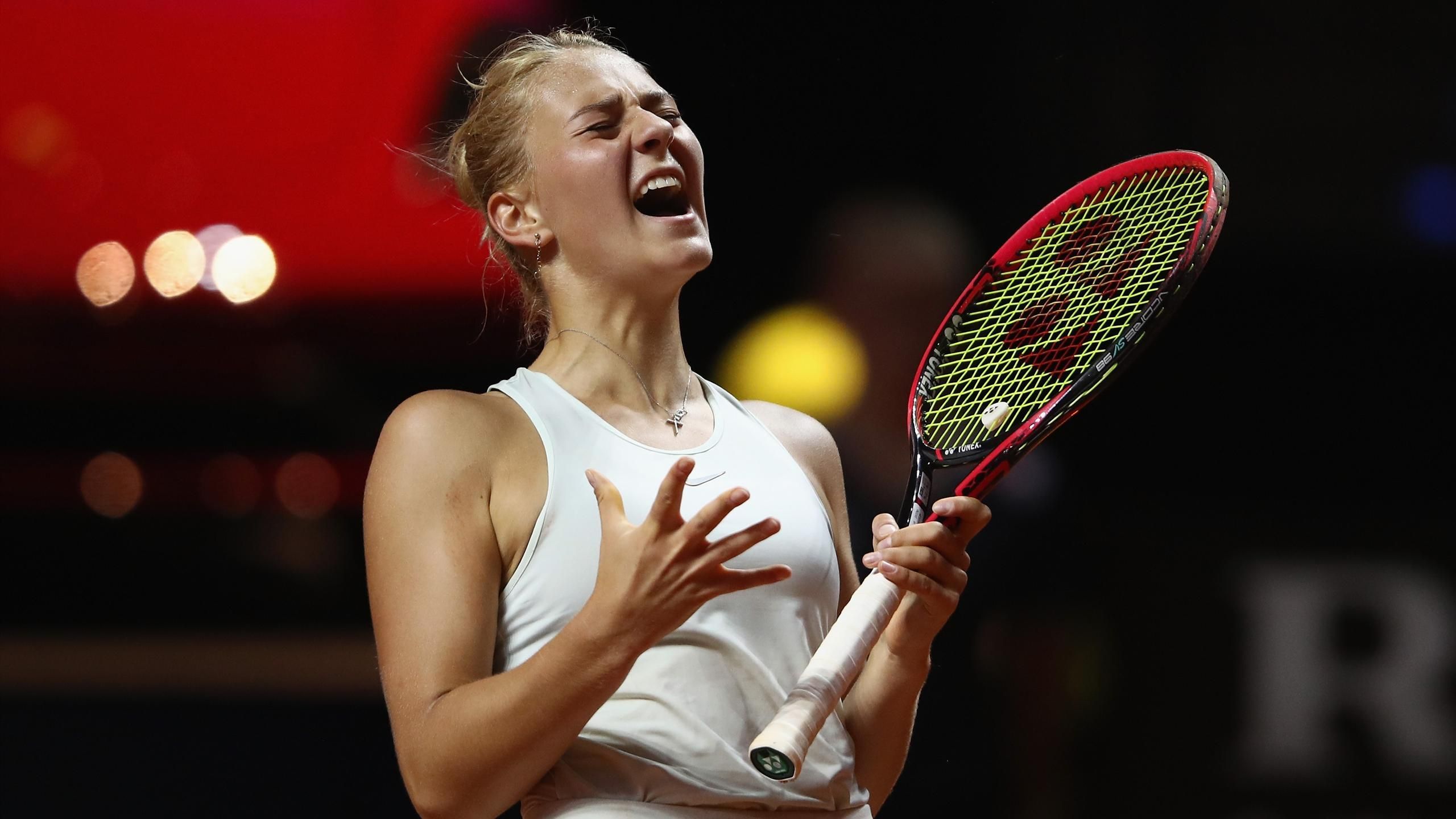 Марта Костюк прикро програла перший матч тенісного сезону - Спорт 24 Марта Костюк прикро програла перший матч тенісного сезону - Спорт 24