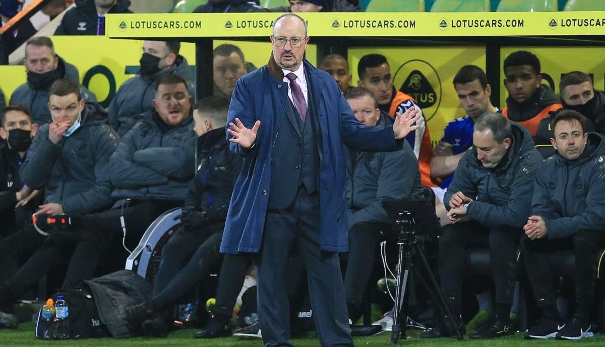 Эвертон может уволить Бенитеса с должности главного тренера, – СМИ Эвертон может уволить Бенитеса с должности главного тренера, – СМИ