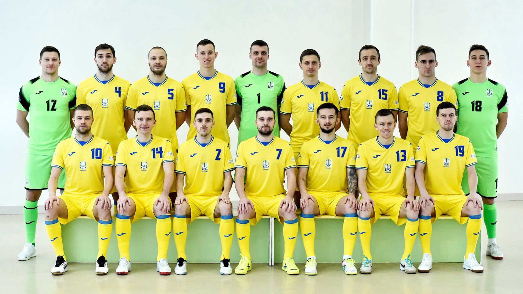Сборная Украины объявила заявку игроков на футзальное евро-2022