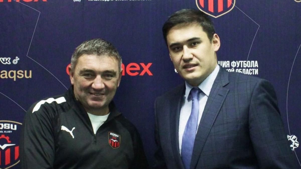 Руслан Костышин стал тренером казахстанского Аксу: клуб представил его необычным способом