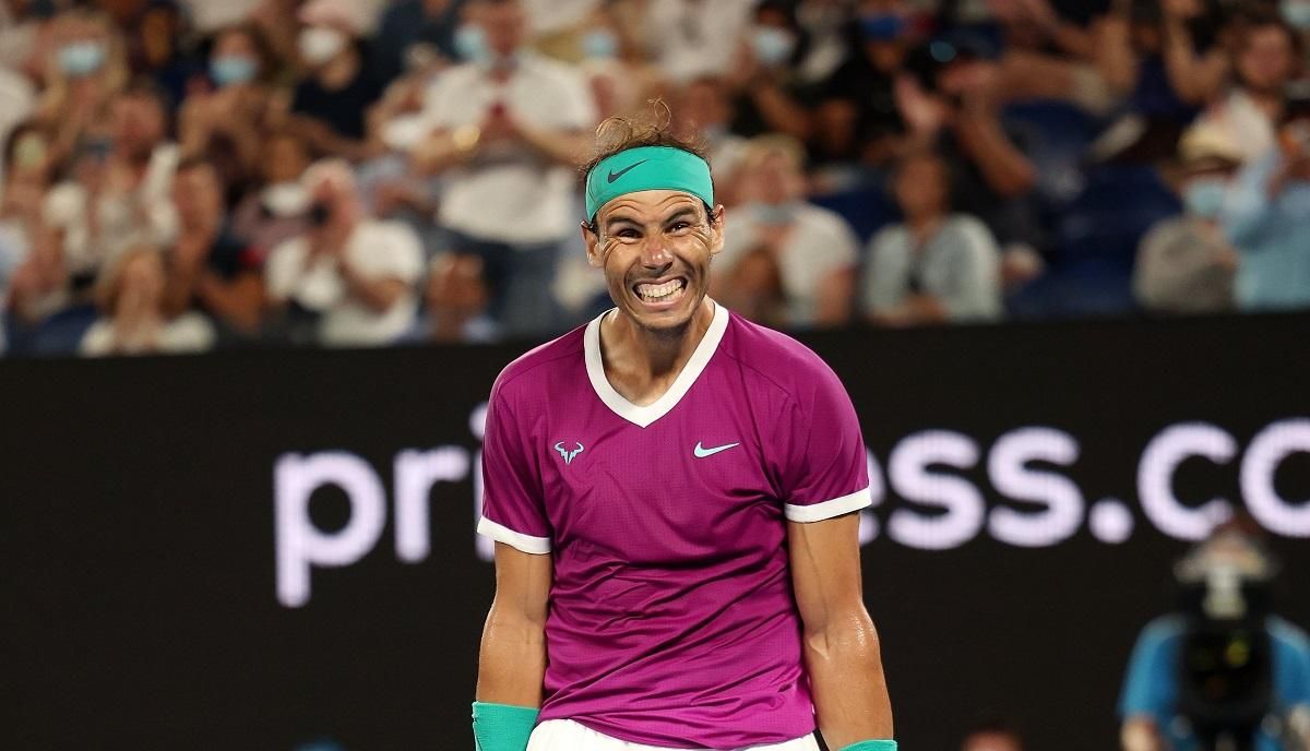 Іменитий тенісист Надаль вразив реакцією після виходу у фінал Australian Open: емоційне відео - Спорт 24