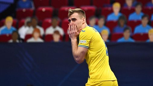 Україна прикро програла Росії та буде битись за 3 місце Євро-2022 з футзалу
