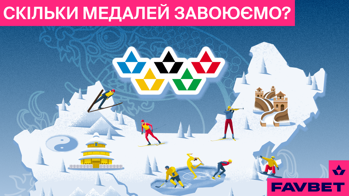 Скільки медалей виграє Україна на ОІ 2022: Прогноз FAVBET