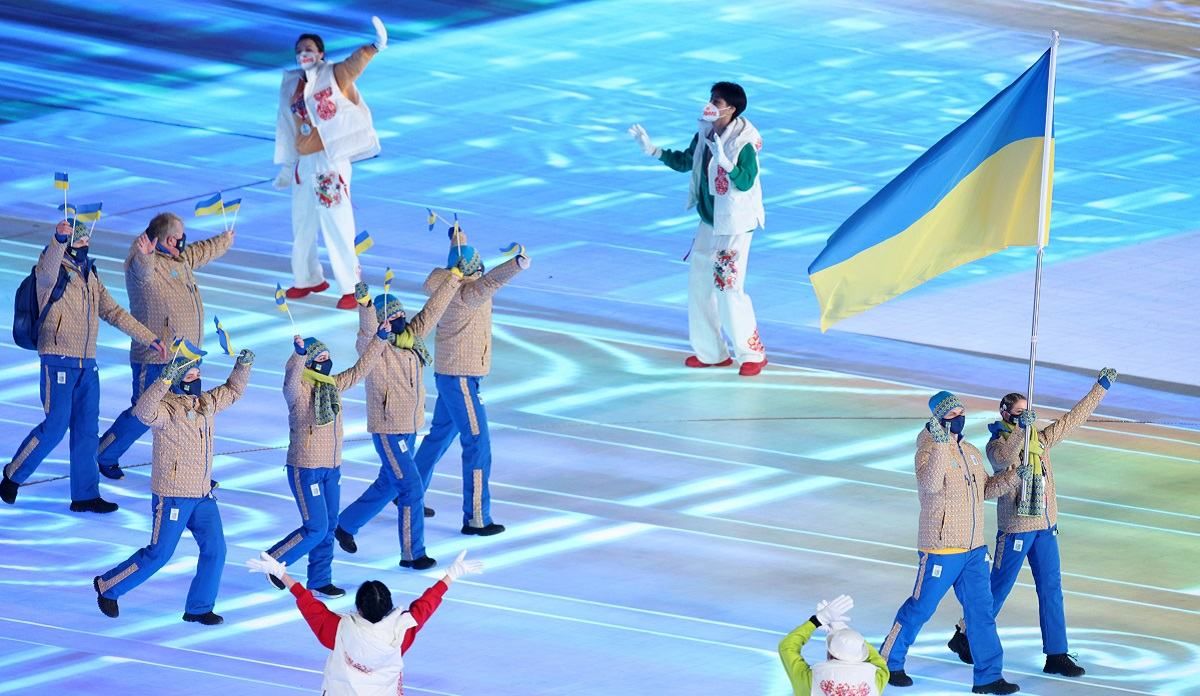 Украина на церемонии открытия Олимпиады 2022: фото