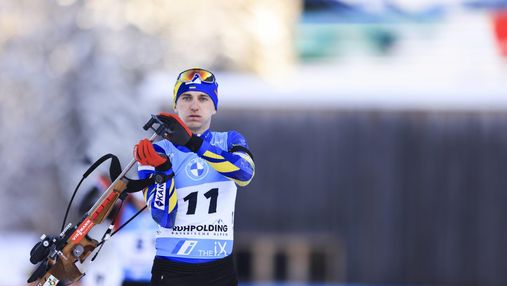 Повз медалі: збірна України з біатлону посіла 13-те місце у першій гонці на Олімпіаді-2022