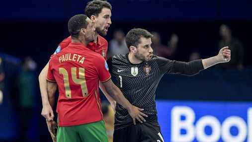 Месть за Украину: Португалия переиграла Россию и защитила звание чемпиона Европы по футзалу