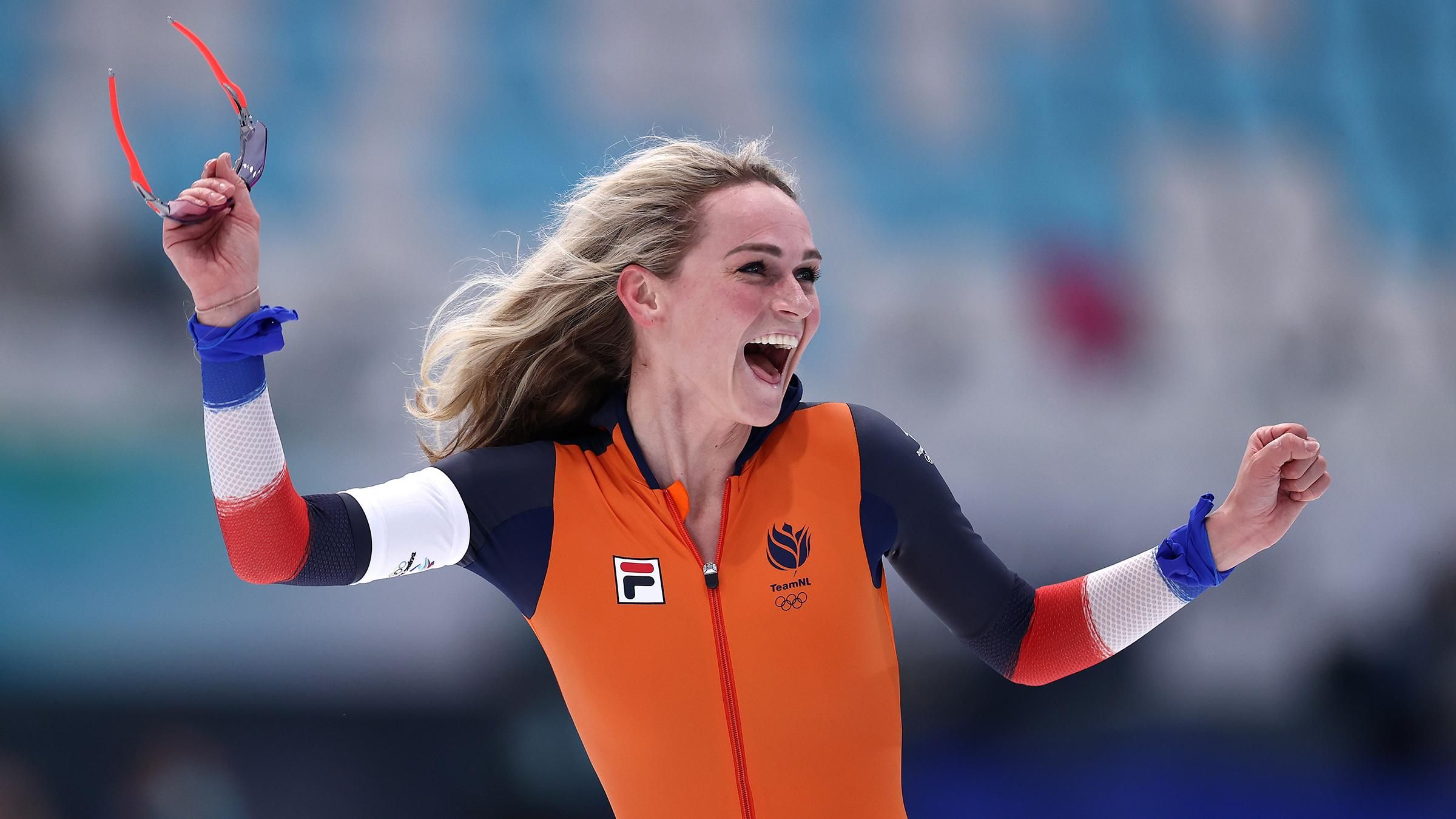 Нідерландка Ірен Схаутен здобула дві золоті медалі на Олімпіаді-2022, двічі встановивши рекорди - 24 канал Спорт