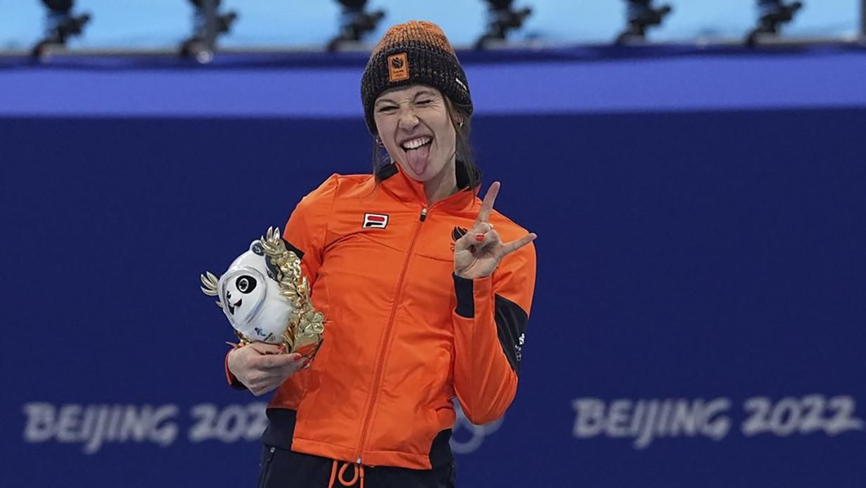 На Олімпіаді впав четвертий світовий рекорд: нідерландка створила історію у шорт-треку - 24 канал Спорт На Олімпіаді впав четвертий світовий рекорд: нідерландка створила історію у шорт-треку - 24 канал Спорт