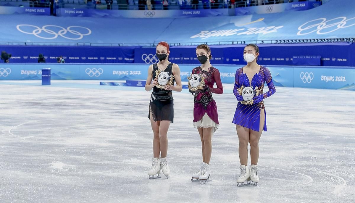 У нас нет флага, – российские фигуристки не сделали фото со стягом ОКР на Олимпиаде