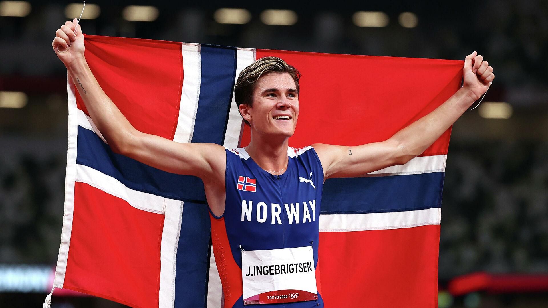Быстрее молнии: 21-летний норвежец установил мировой рекорд по бегу на 1500 метров