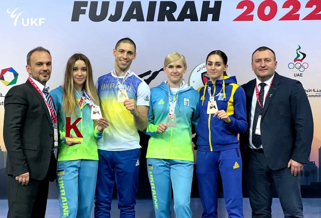 Українські каратисти вибороли 4 медалі на турнірі K1 Premier League в ОАЕ - 24 канал Спорт Українські каратисти вибороли 4 медалі на турнірі K1 Premier League в ОАЕ - 24 канал Спорт