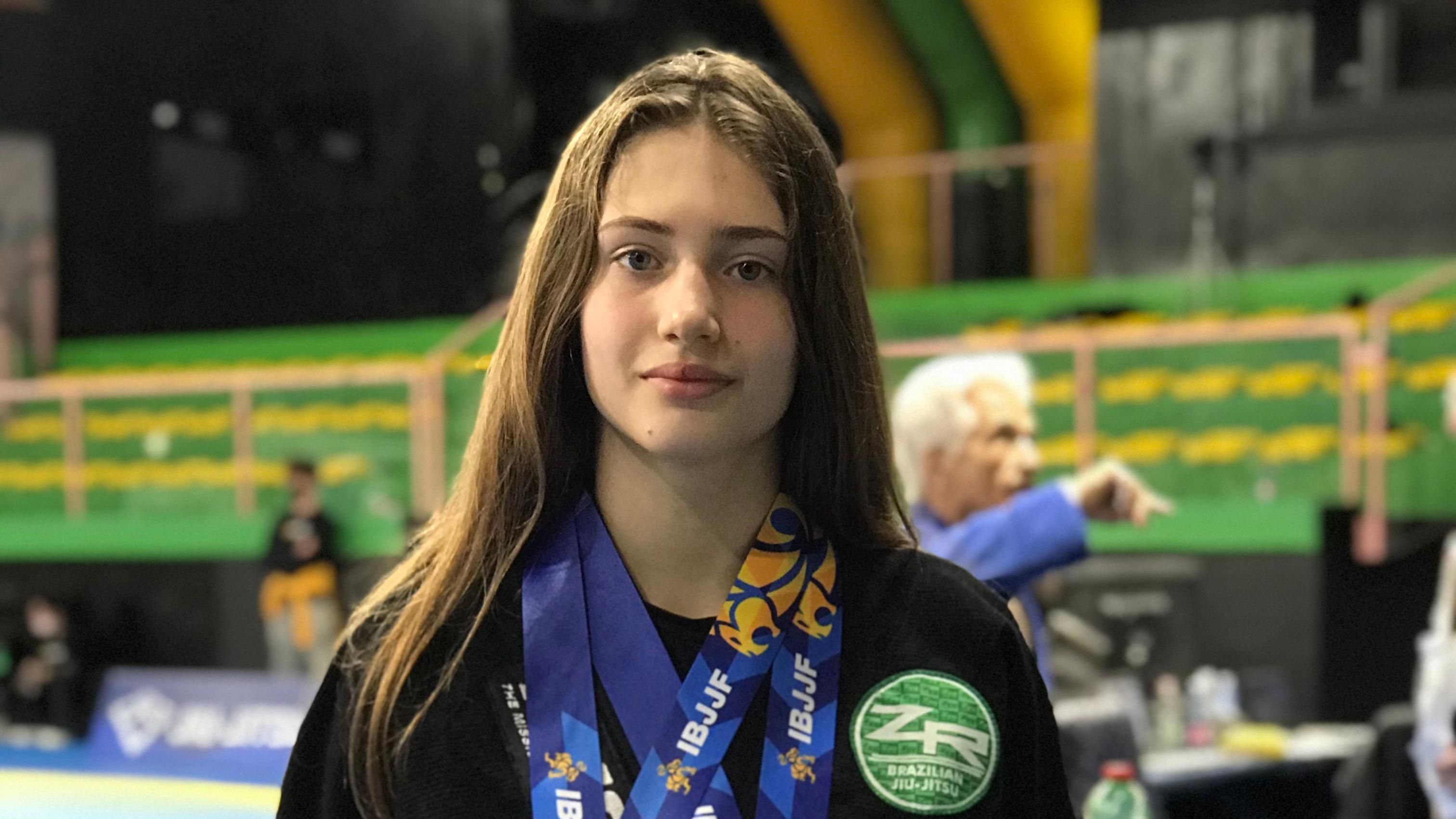 Украинка Яковенко завоевала две медали на чемпионате Европы по бразильскому джиу-джитсу