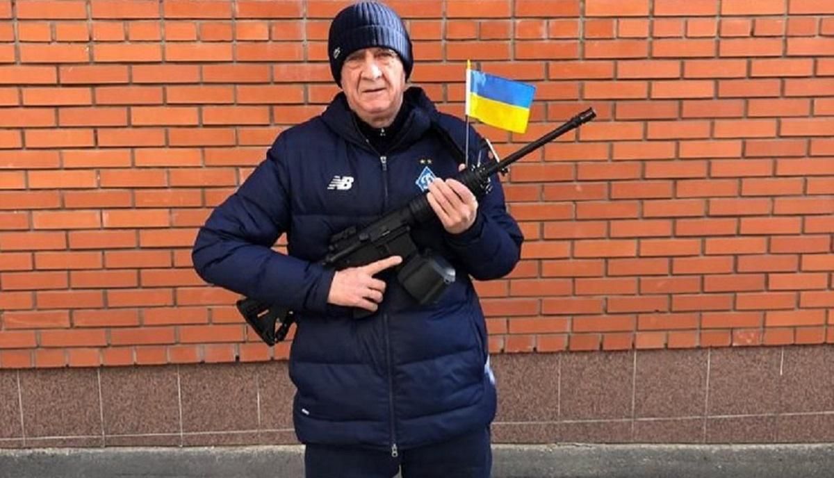 Нам россияне здесь не нужны – легенда Динамо будет защищать Украину от агрессии России - 24 канал Спорт