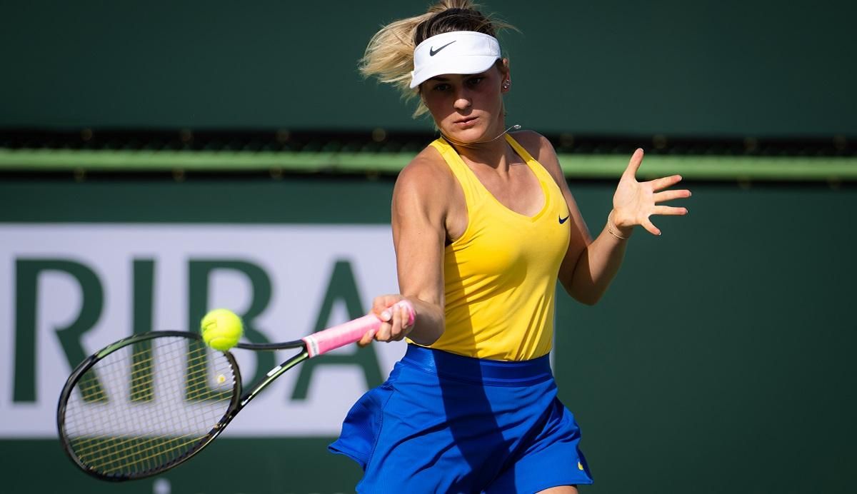 Зі сльозами на очах та прапором України: Костюк з вольової перемоги стартувала в Індіан-Веллсі - 24 канал Спорт Зі сльозами на очах та прапором України: Костюк з вольової перемоги стартувала в Індіан-Веллсі - 24 канал Спорт