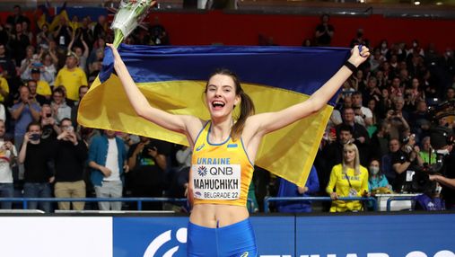 Ярослава Магучіх стала чемпіонкою світу зі стрибків у висоту в приміщенні