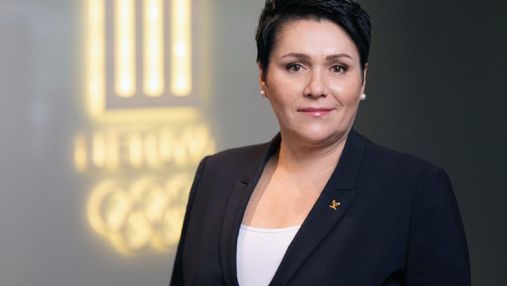 Президентка НОК Литви пожертвувала своє олімпійське "золото" постраждалим від війни українцям