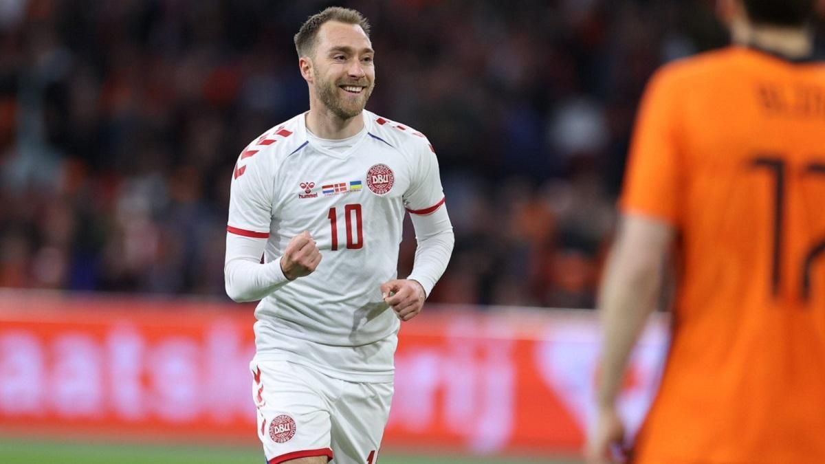 Невероятное возвращение: Эриксен забил во втором матче подряд за Данию – видео гола - 24 канал Спорт