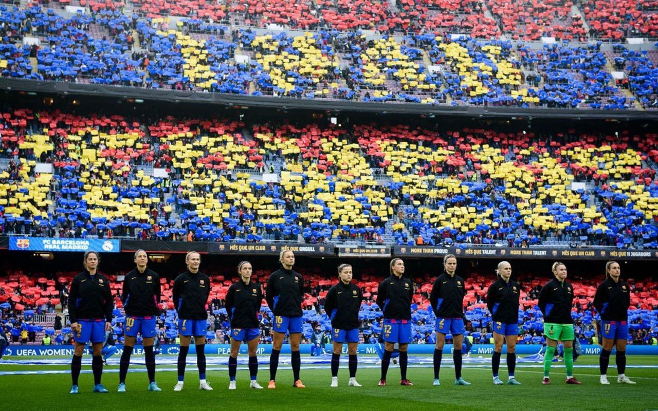 Під час "Ель Класіко" в Лізі чемпіонів встановили новий світовий рекорд у жіночому футболі - 24 канал Спорт Під час "Ель Класіко" в Лізі чемпіонів встановили новий світовий рекорд у жіночому футболі - 24 канал Спорт