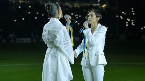 Солістка Go_A Катерина Павленко виконала пісню Леннона Imagine перед матчем Ювентус – Інтер
