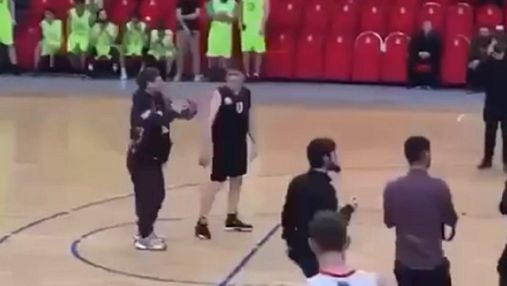 До Зеленского еще далеко: Кадыров опозорился на баскетбольной площадке – забавное видео