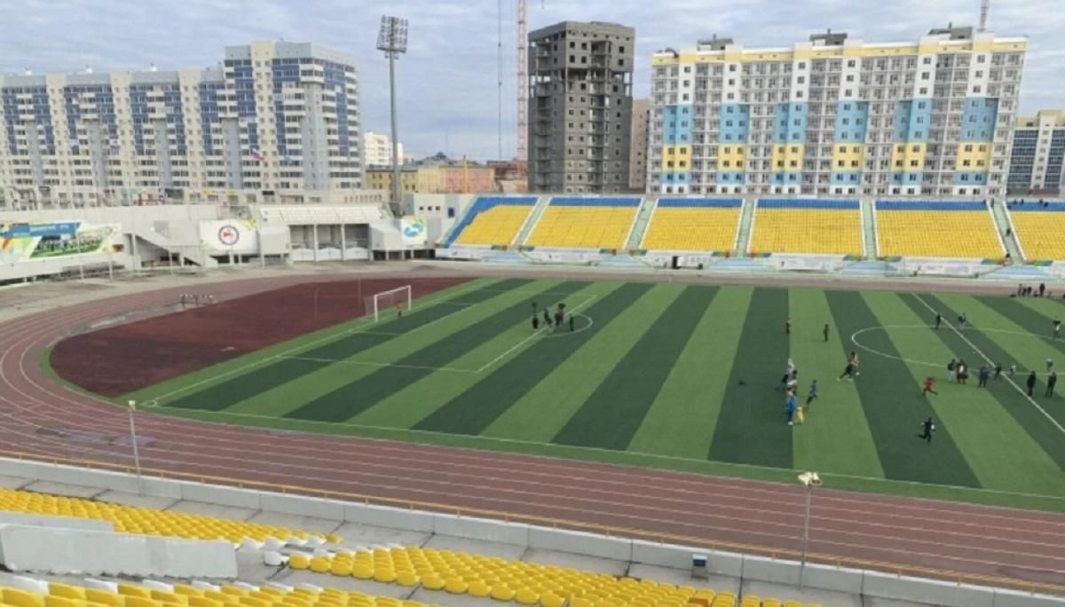 У Росії демонтували один зі стадіонів через синьо-жовті трибуни - 24 канал Спорт