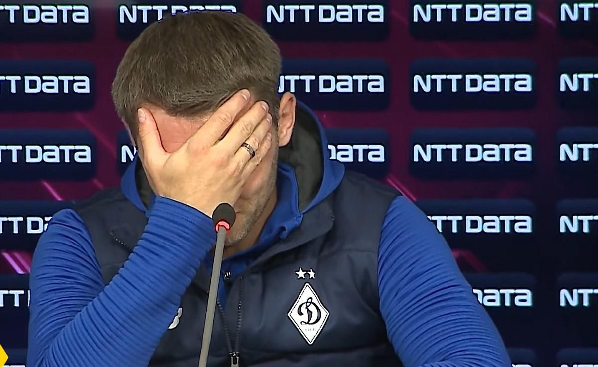 Караваєв не стримав сліз під час пресконференції Динамо: щемливе відео - 24 канал Спорт