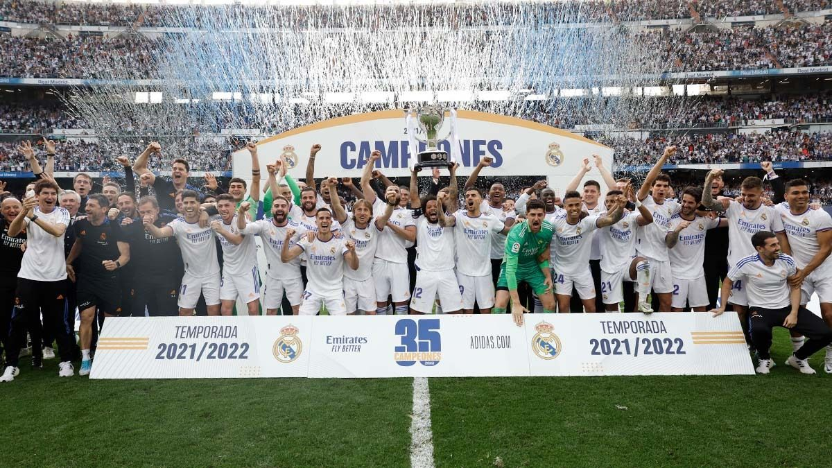 Реал достроково став чемпіоном іспанської Ла Ліги - 24 канал Спорт