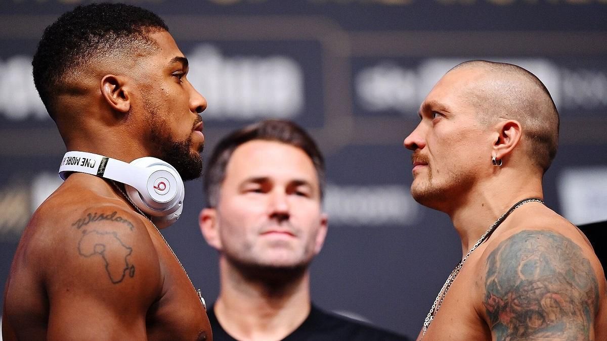 Як ви думаєте, що скаже Усик, – промоутер Джошуа зацікавлює українця гонораром - 24 канал Спорт Як ви думаєте, що скаже Усик, – промоутер Джошуа зацікавлює українця гонораром - 24 канал Спорт