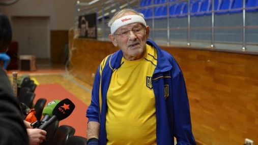 98-річний український тенісист представляв честь країни на чемпіонаті світу у США