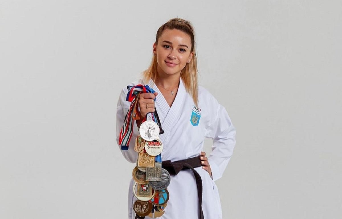 Друга поспіль перемога Терлюга завоювала "золото" на етапі Прем'єр-ліги з карате у Марокко - 16 мая 2022 - 24 канал Спорт Друга поспіль перемога Терлюга завоювала "золото" на етапі Прем'єр-ліги з карате у Марокко - 16 мая 2022 - 24 канал Спорт