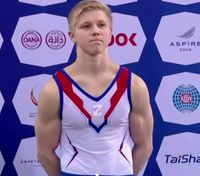 Російського гімнаста, який вийшов на п'єдестал з літерою "Z", дискваліфікували на один рік