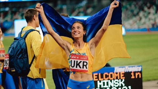 Ляхова з рекордом виграла першу золоту медаль після декрету та зворушливо присвятила її Україні