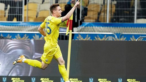 Роскошный гол Цыганкова вывел Украину вперед в игре против Ирландии: невероятное видео