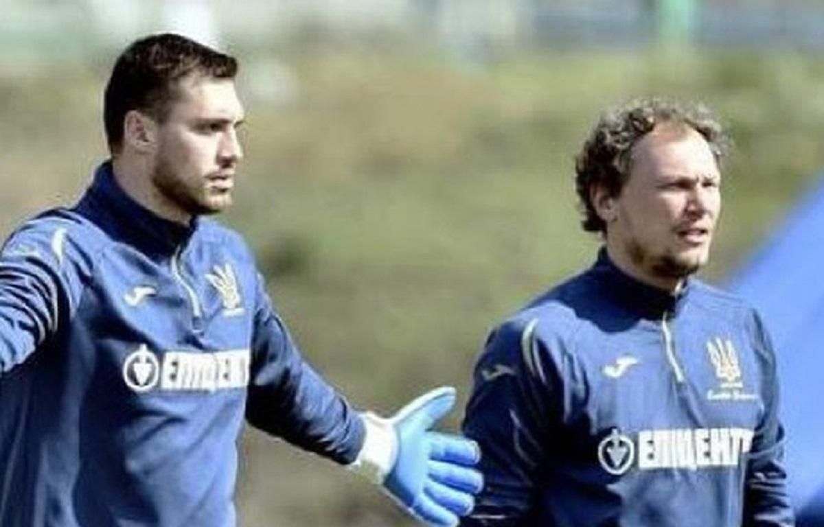 "Не буду плакати, я мужик" Бущан оригінально подякував Пятову за кар'єру у збірній - 24 канал Спорт "Не буду плакати, я мужик" Бущан оригінально подякував Пятову за кар'єру у збірній - 24 канал Спорт