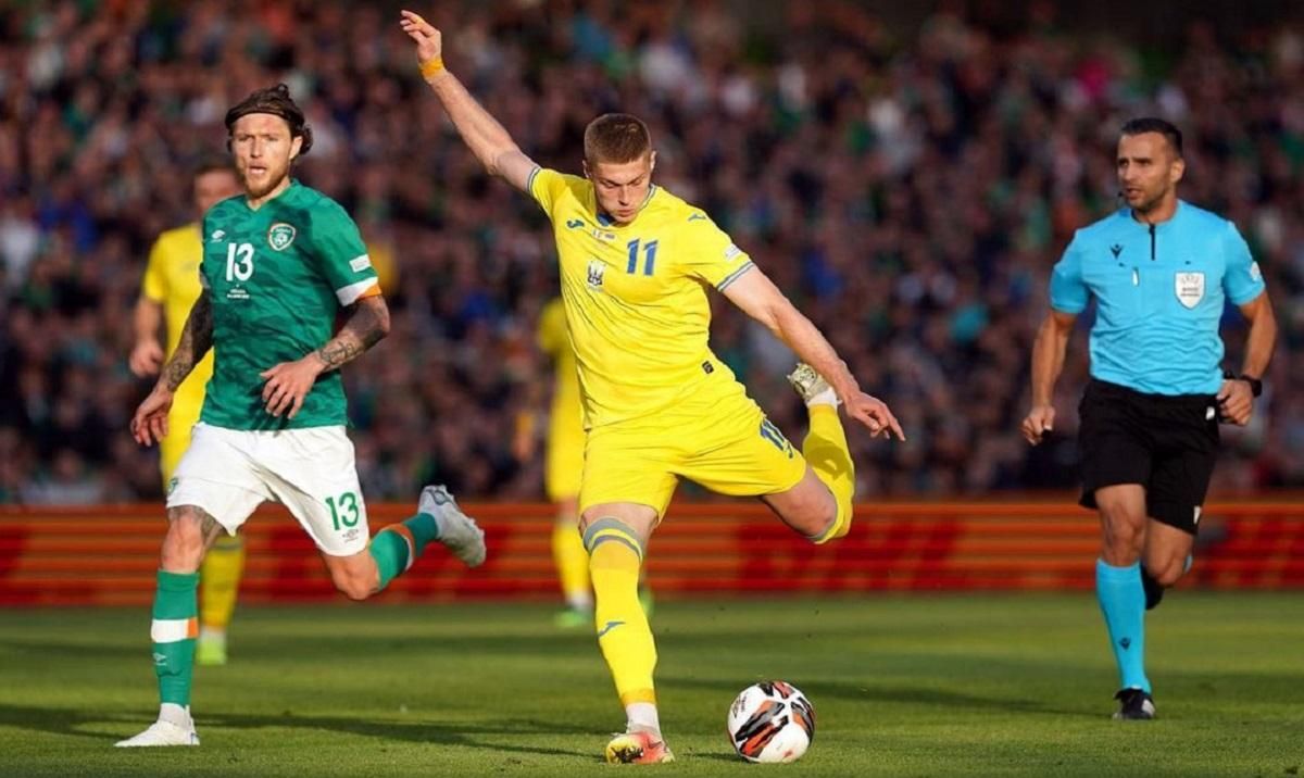 Довбик спас Украину от первого поражения в Лиге наций в матче против Ирландии  видеообзор - 24 канал Спорт