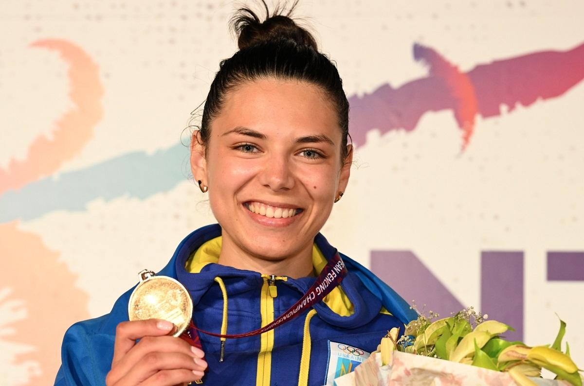 Українка Харькова здобула перше "золото" на чемпіонаті Європи з фехтування - 24 канал Спорт