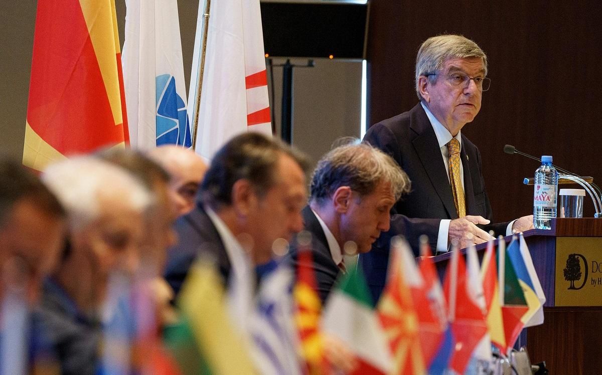 Ще не варто їх знімати, – очільник МОК висловився про санкції проти атлетів з Росії та Білорусі - 24 канал Спорт Ще не варто їх знімати, – очільник МОК висловився про санкції проти атлетів з Росії та Білорусі - 24 канал Спорт