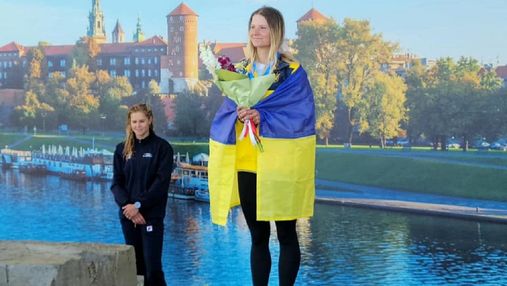 Історичне досягнення: веслувальниця Ус здобула медаль Кубка світу в екстремальній дисципліні