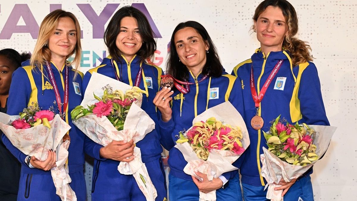 Жіноча збірна України на чолі з Шемякіною стала третьою на чемпіонаті Європи у шпазі - 24 канал Спорт