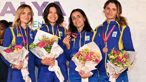 Жіноча збірна України на чолі з Шемякіною стала третьою на чемпіонаті Європи у шпазі