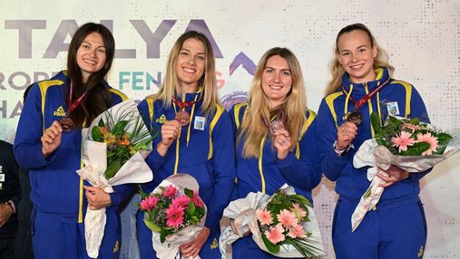 Українські шаблістки на чолі з Харлан завоювали "бронзу" чемпіонату Європи у Туреччині